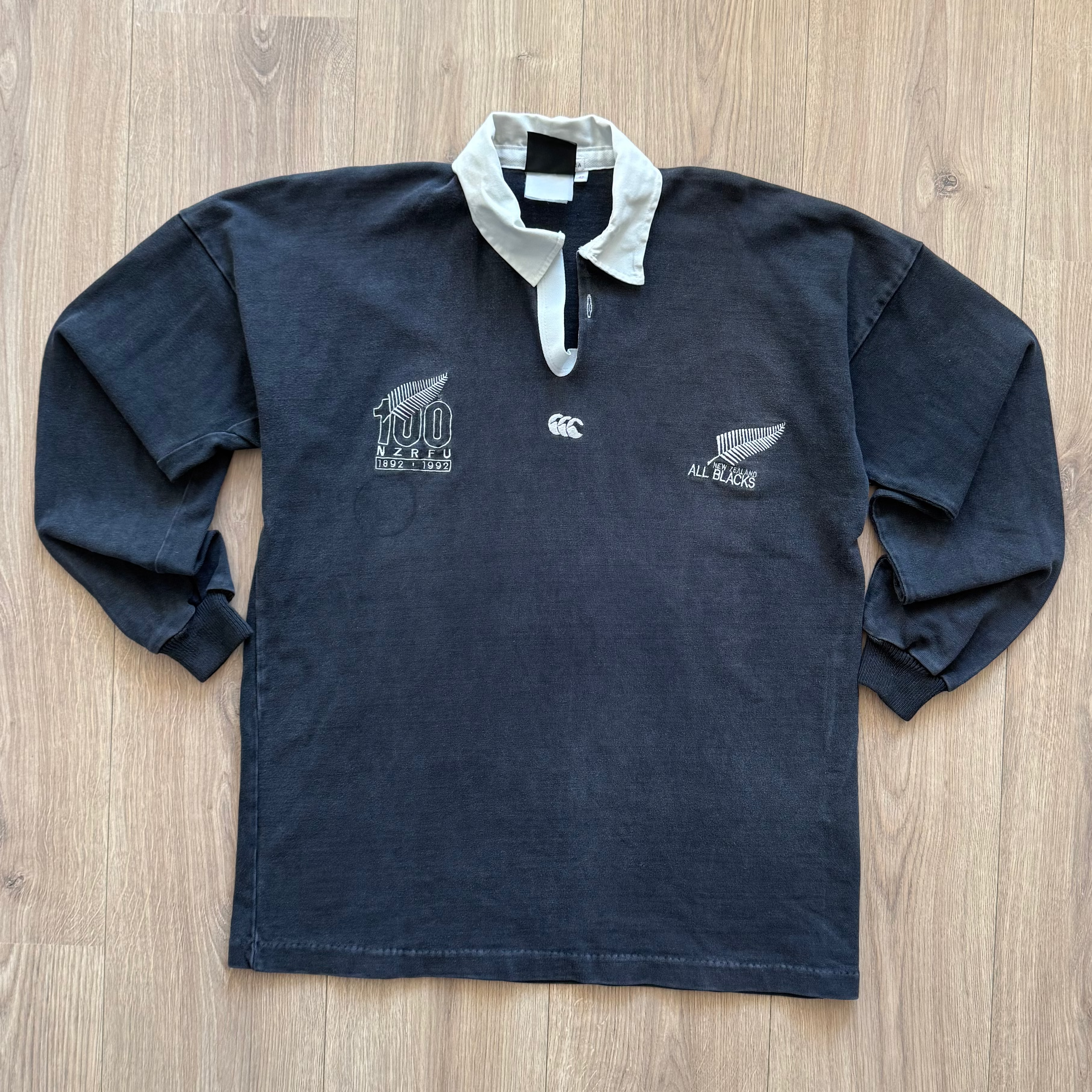 1992 All Blacks Centenary Jersey - L – Retro Ruggers