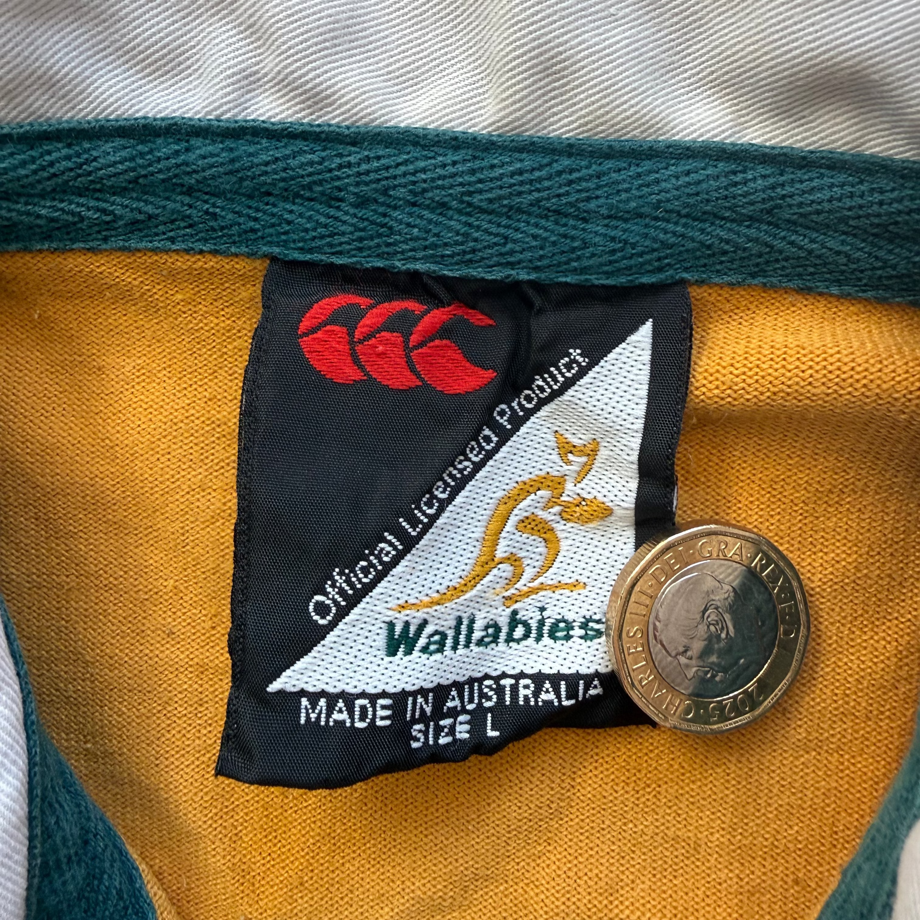 2002/2003 Wallabies Home Jersey - L