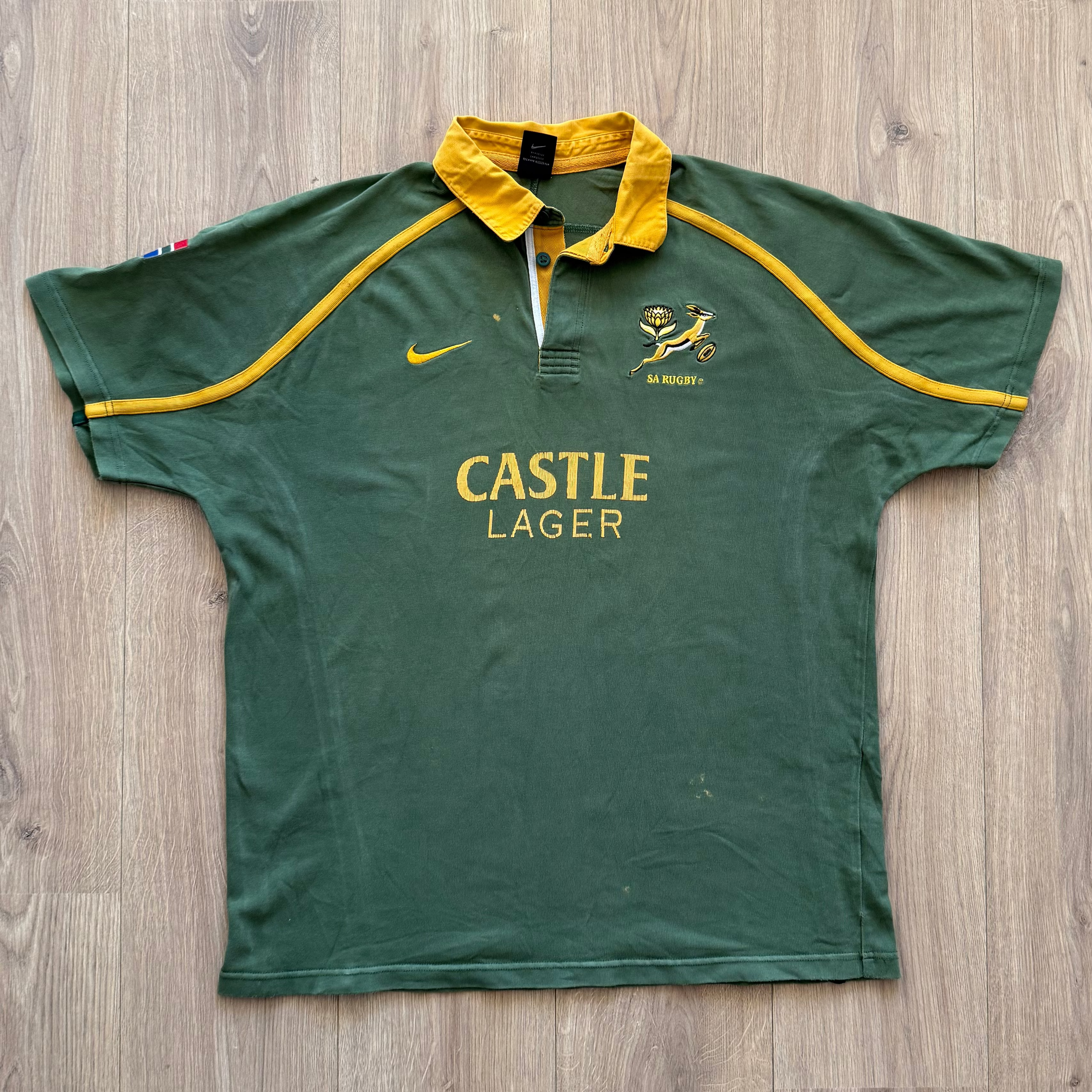 2001/2002 Springboks Home Jersey - XL