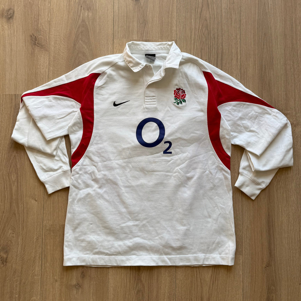 2005/2007 England Home Jersey - S