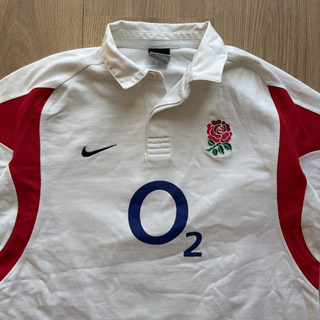 2005/2007 England Home Jersey - S