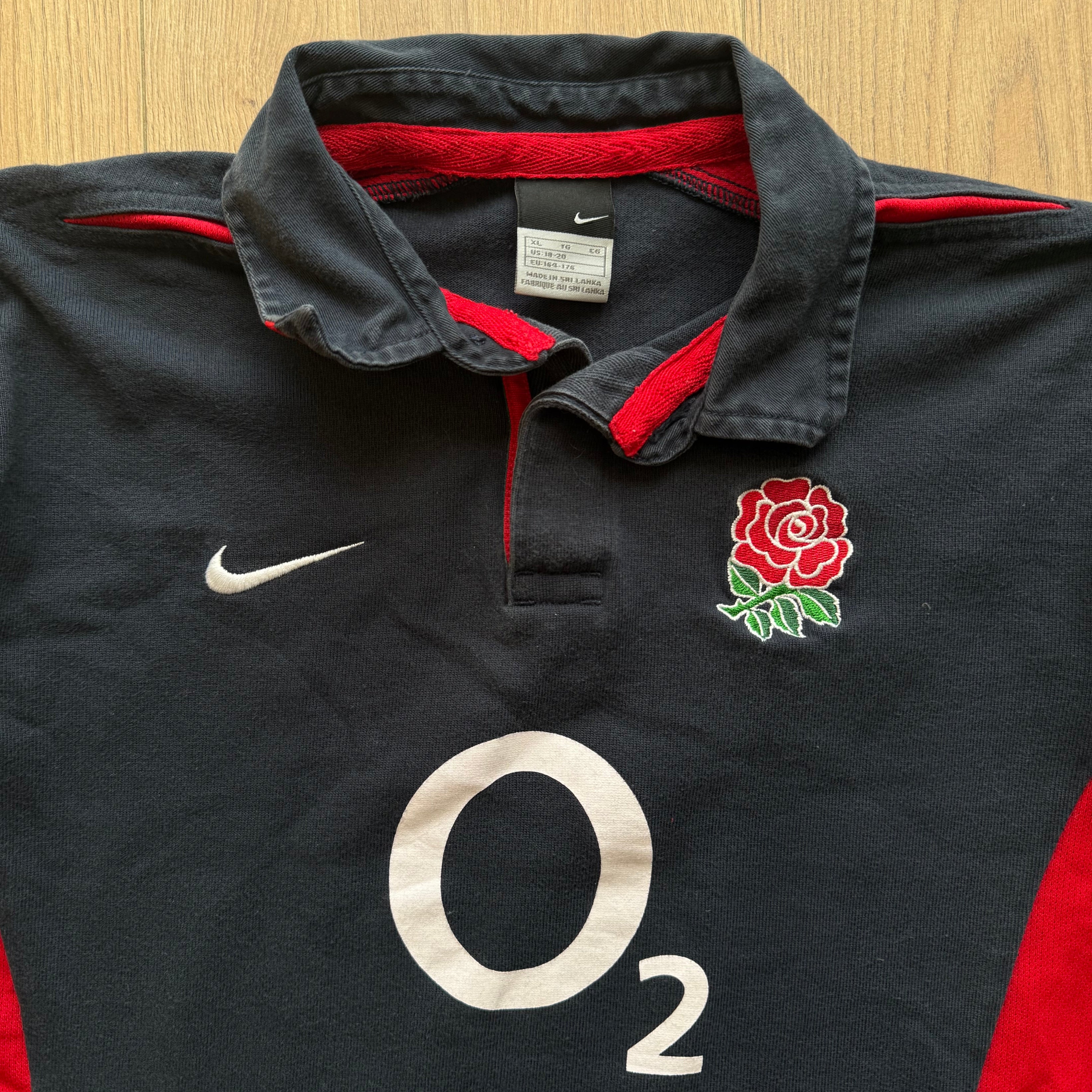 2003/2005 England Away Jersey - S