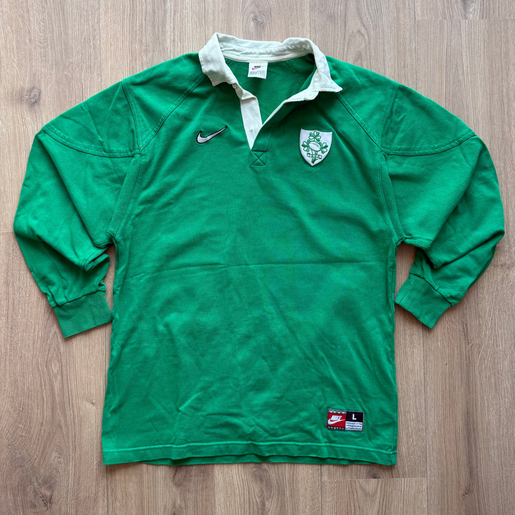 1997/1998 Ireland Home Jersey - L