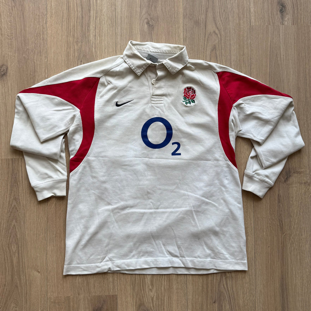 2005/2007 England Home Jersey - S
