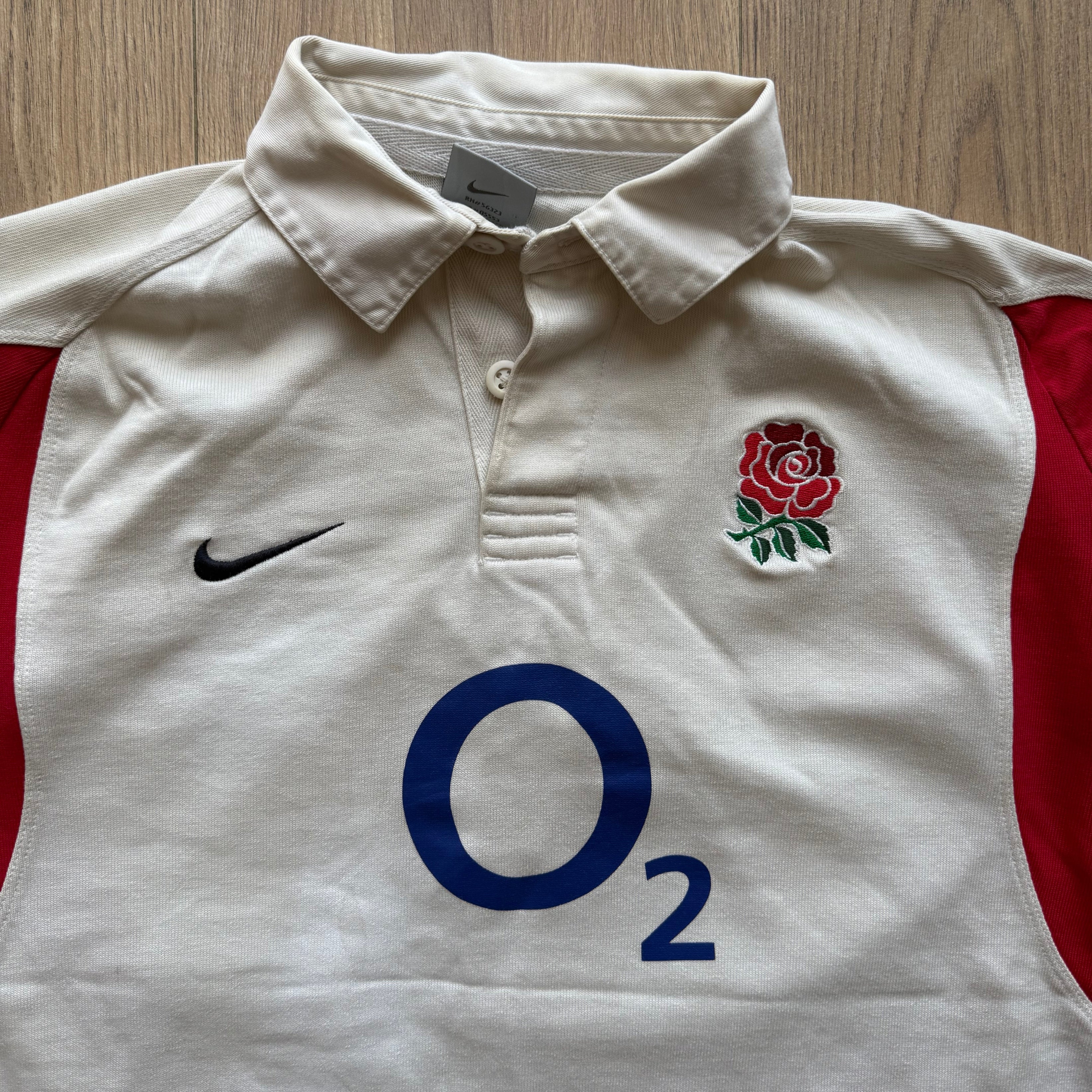 2005/2007 England Home Jersey - S