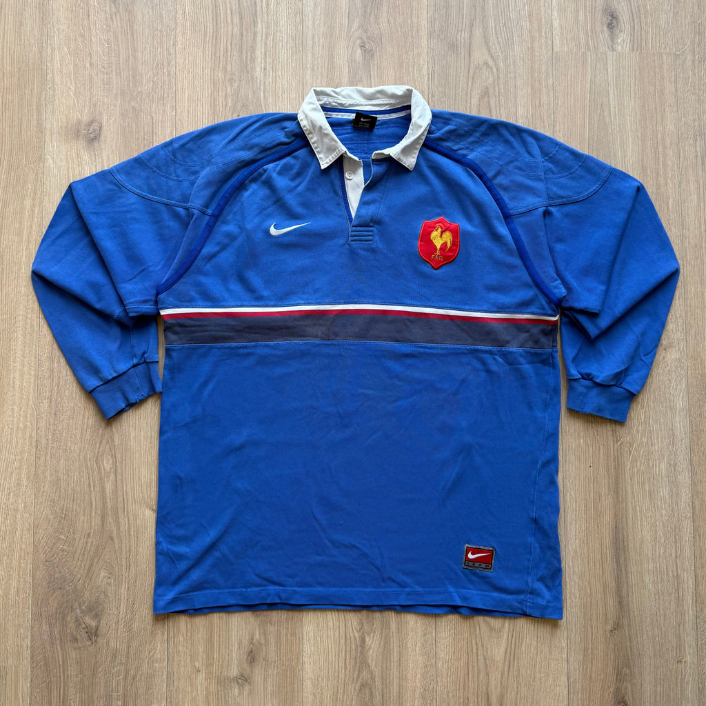1999/2000 France Home Jersey - L