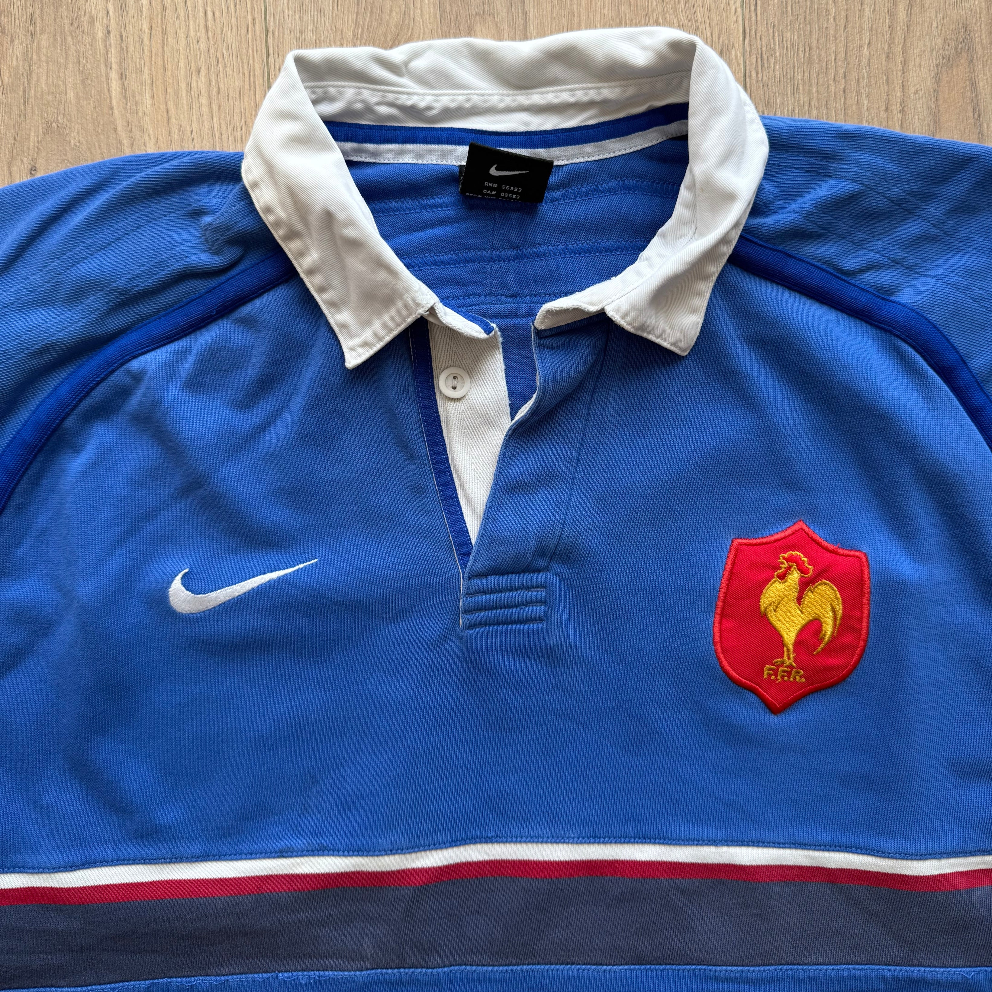 1999/2000 France Home Jersey - L