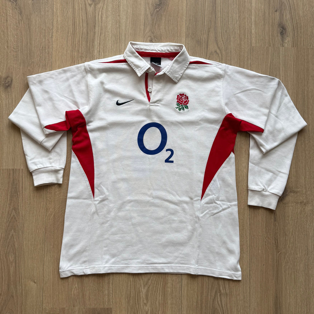 2003/2005 England Home Jersey - S