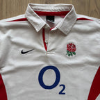 2003/2005 England Home Jersey - S