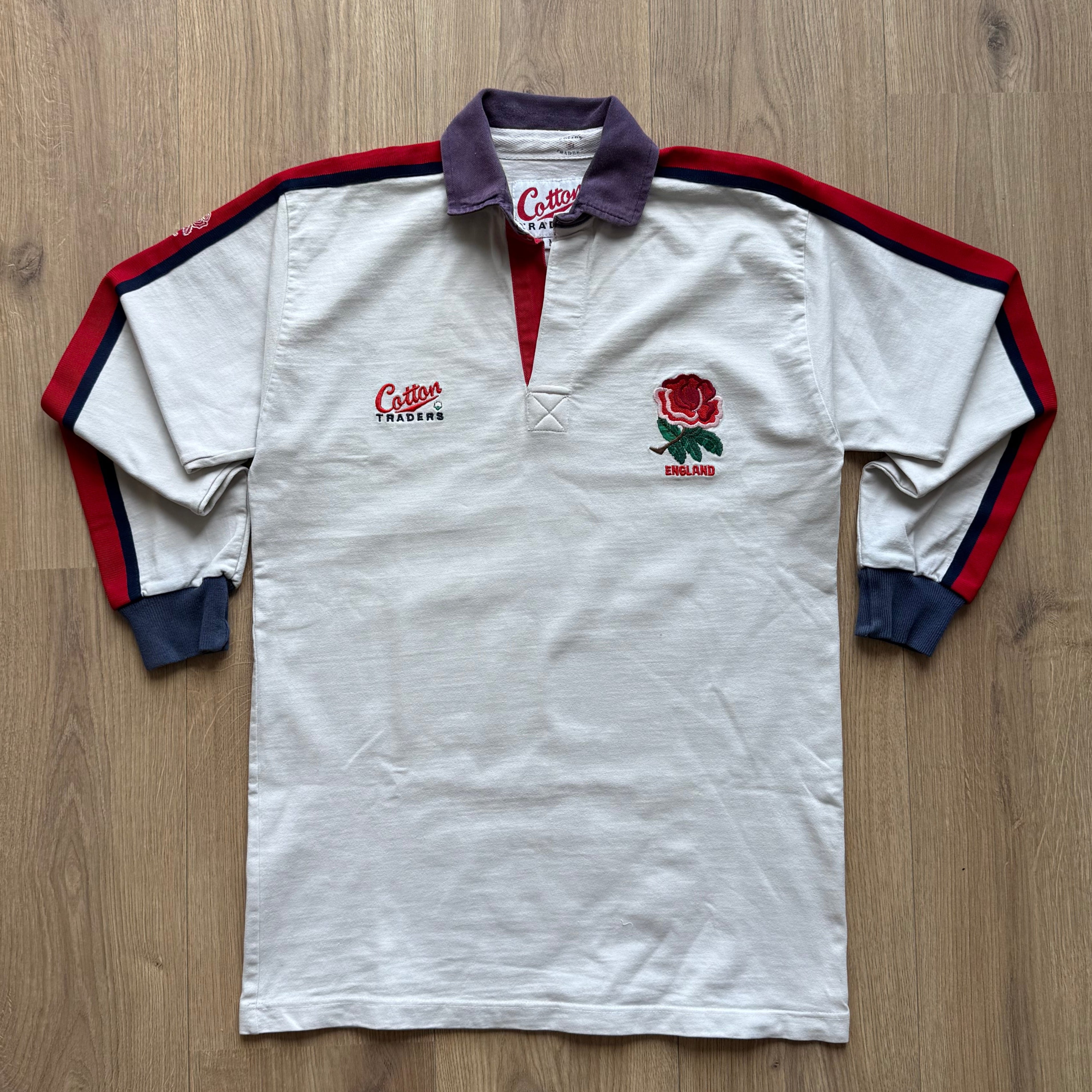 1993/1995 England Home Jersey - M