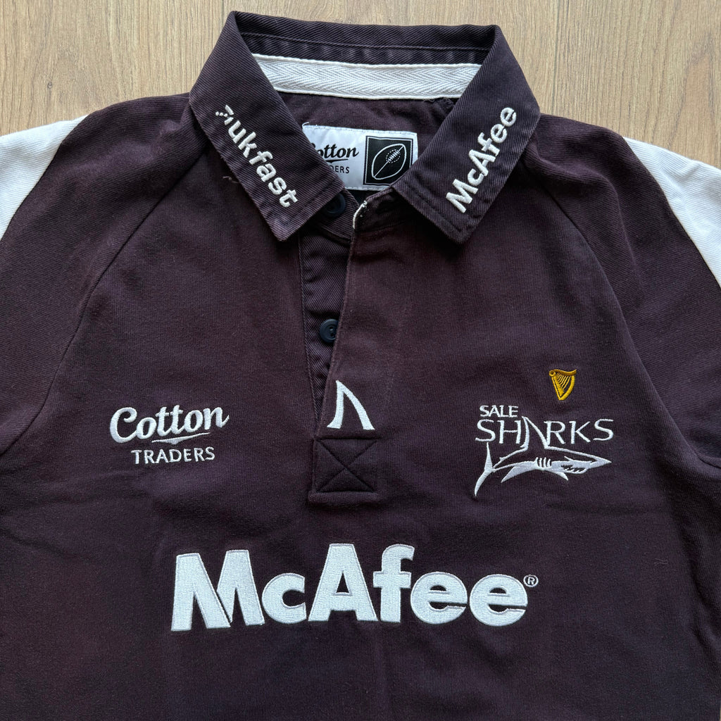 2008/2009 Sale Sharks Home Jersey - S