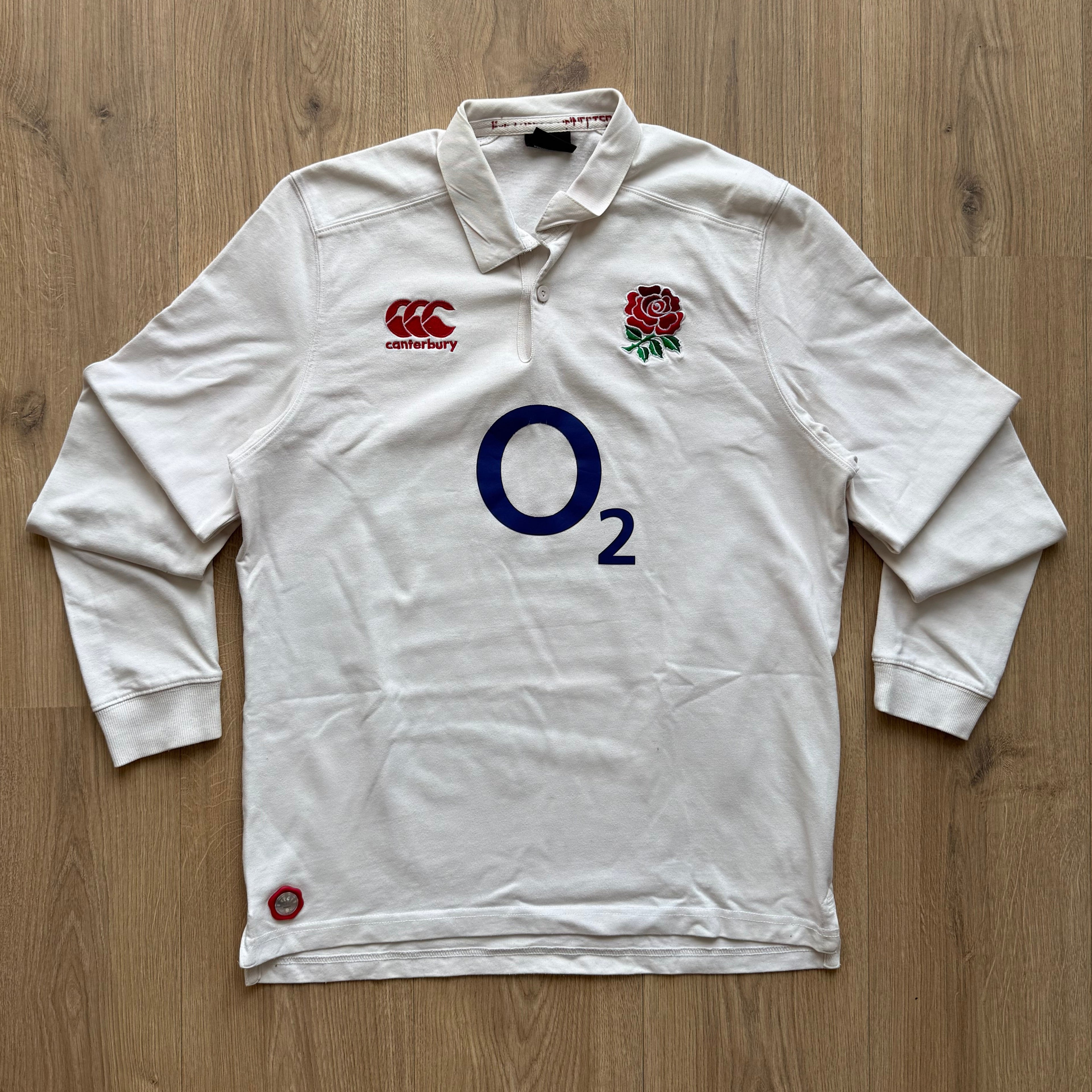 2015/2016 England Home Jersey - M
