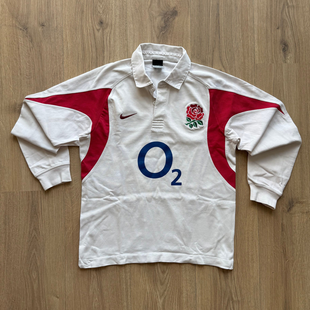 2005/2007 England Home Jersey - S