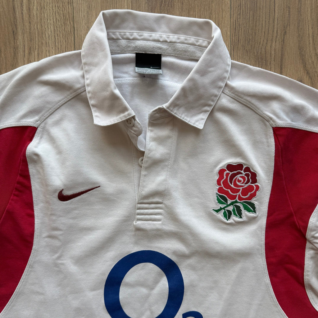 2005/2007 England Home Jersey - S