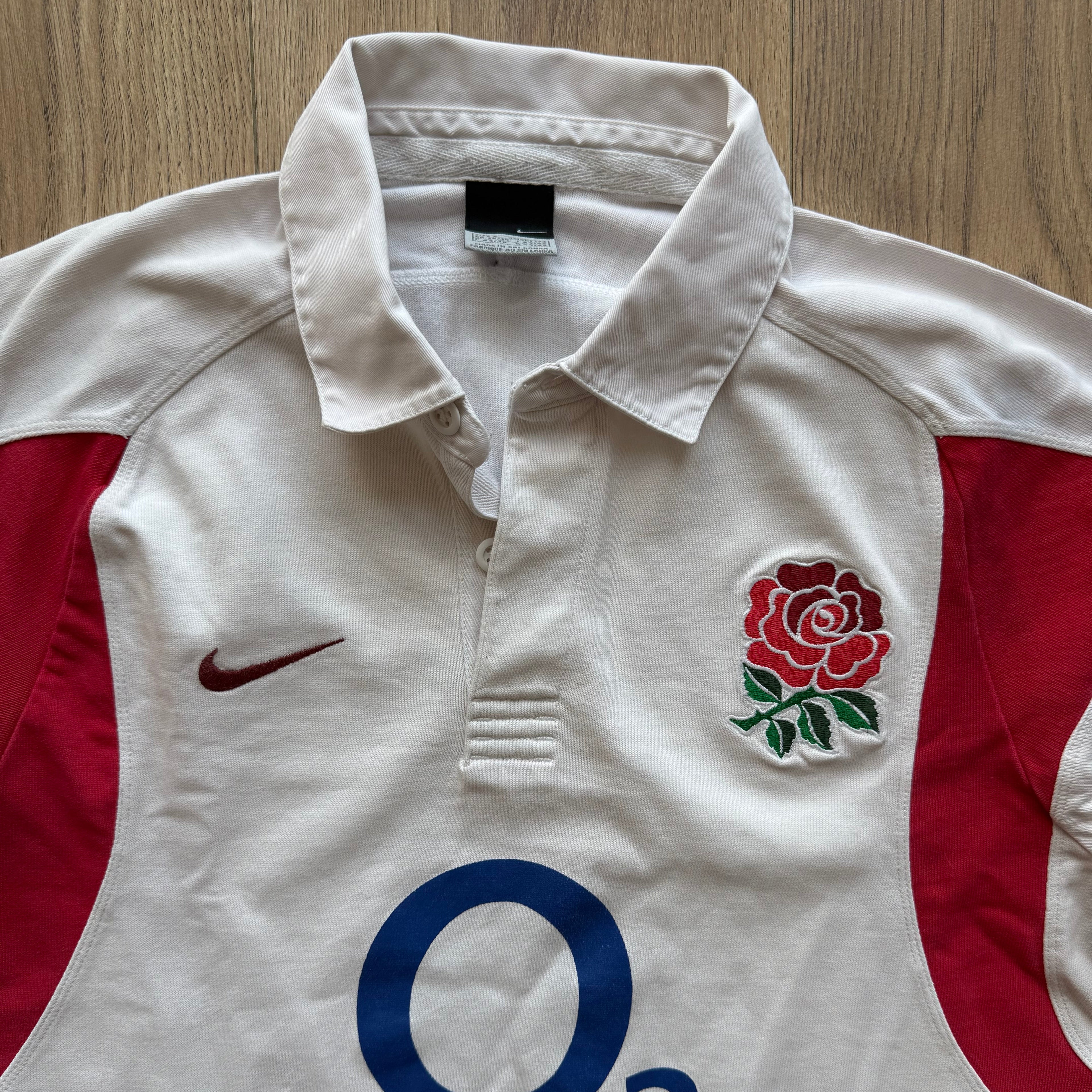 2005/2007 England Home Jersey - S
