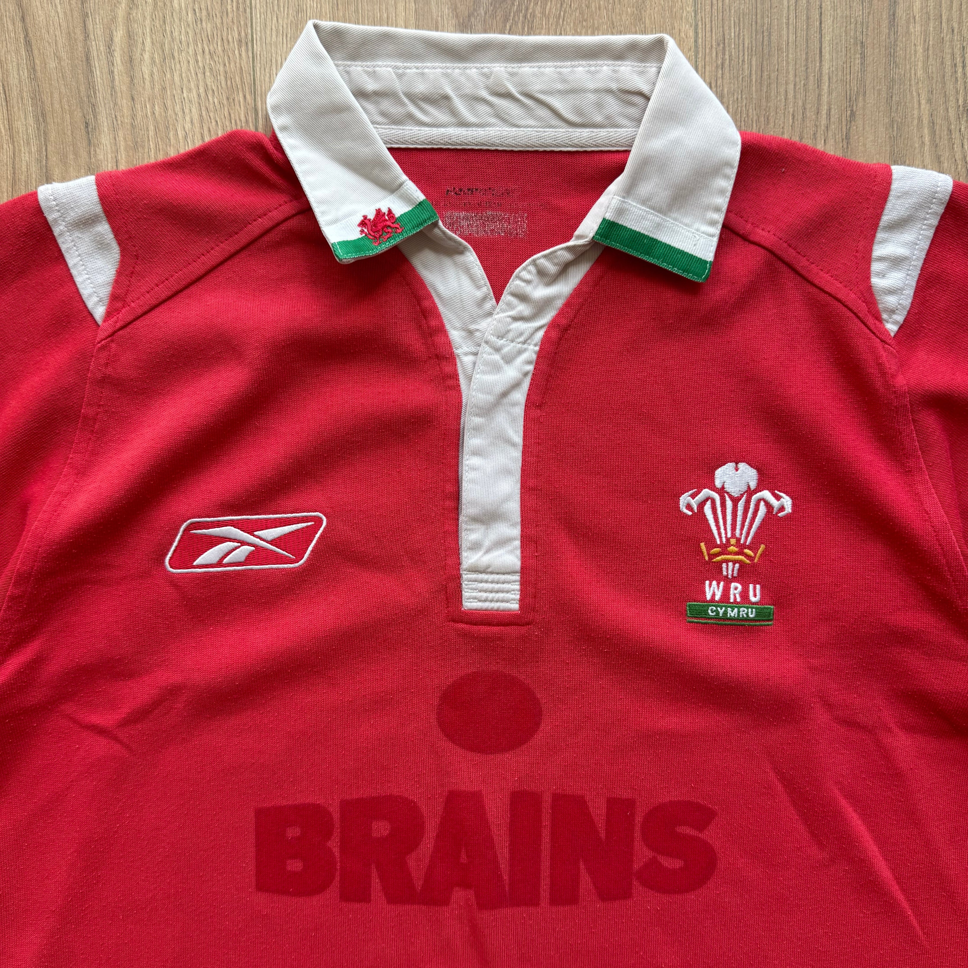 2004/2006 Wales Home Jersey - M