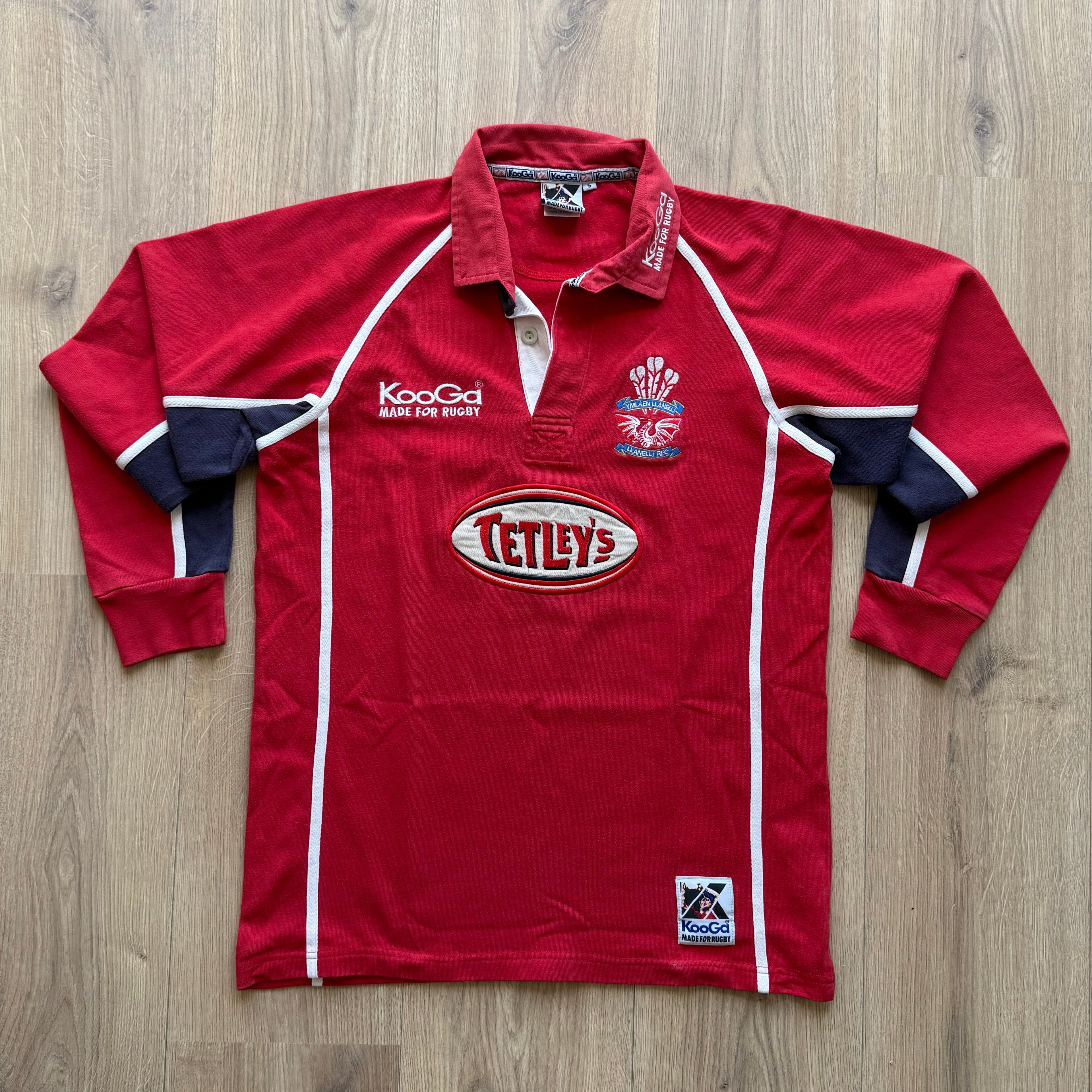 2002/2003 Scarlets Home Jersey - S