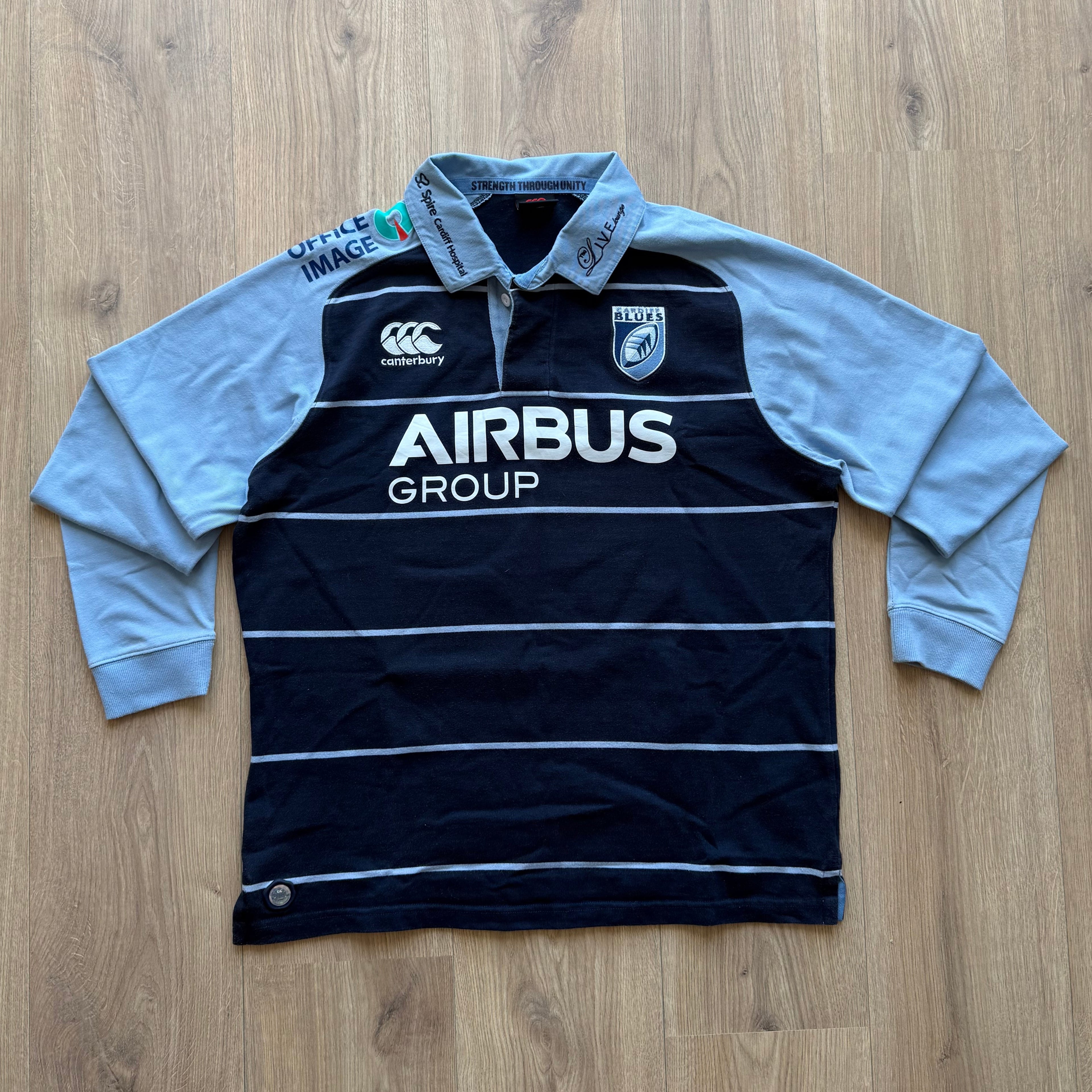 2015/2016 Cardiff Blues Home Jersey - XL