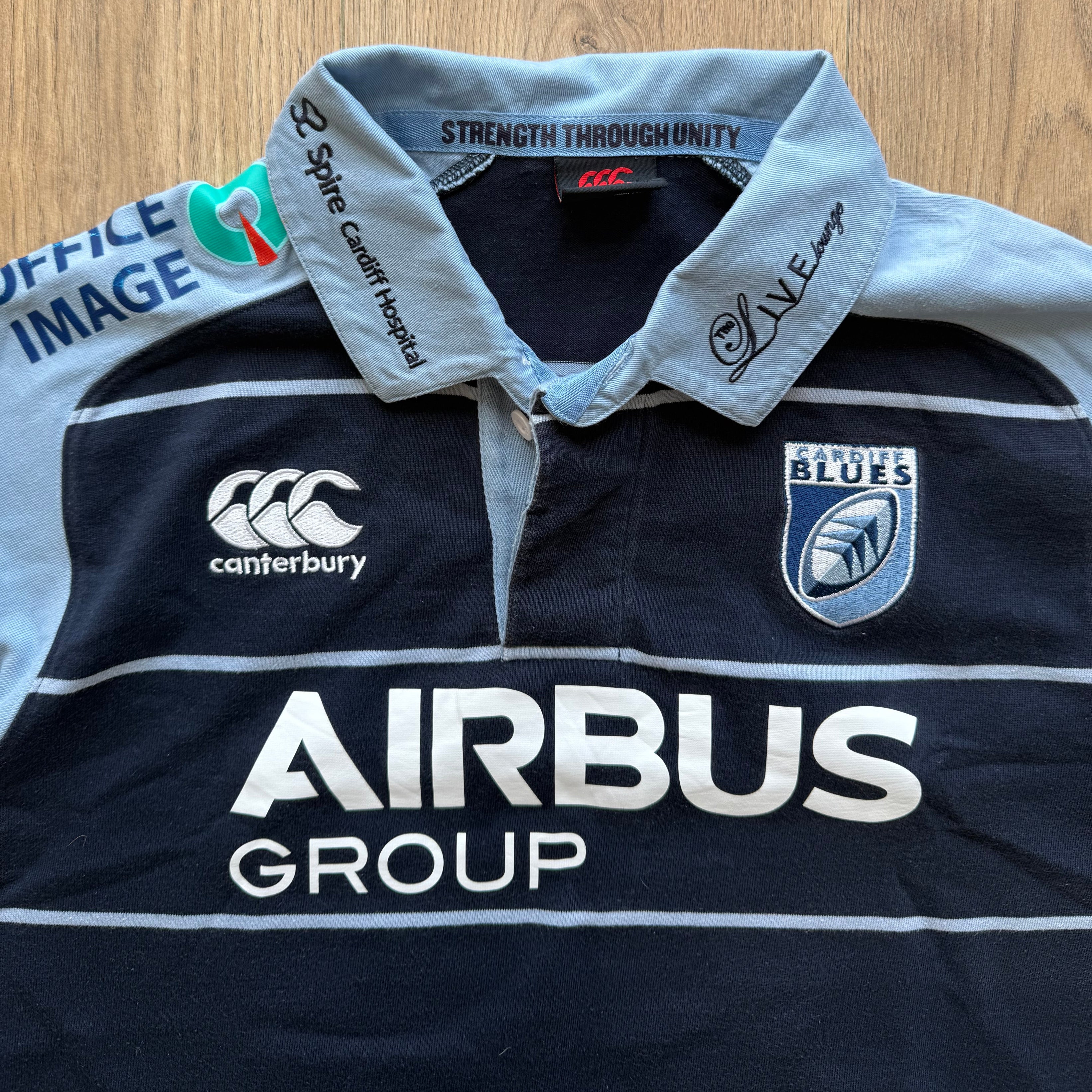2015/2016 Cardiff Blues Home Jersey - XL