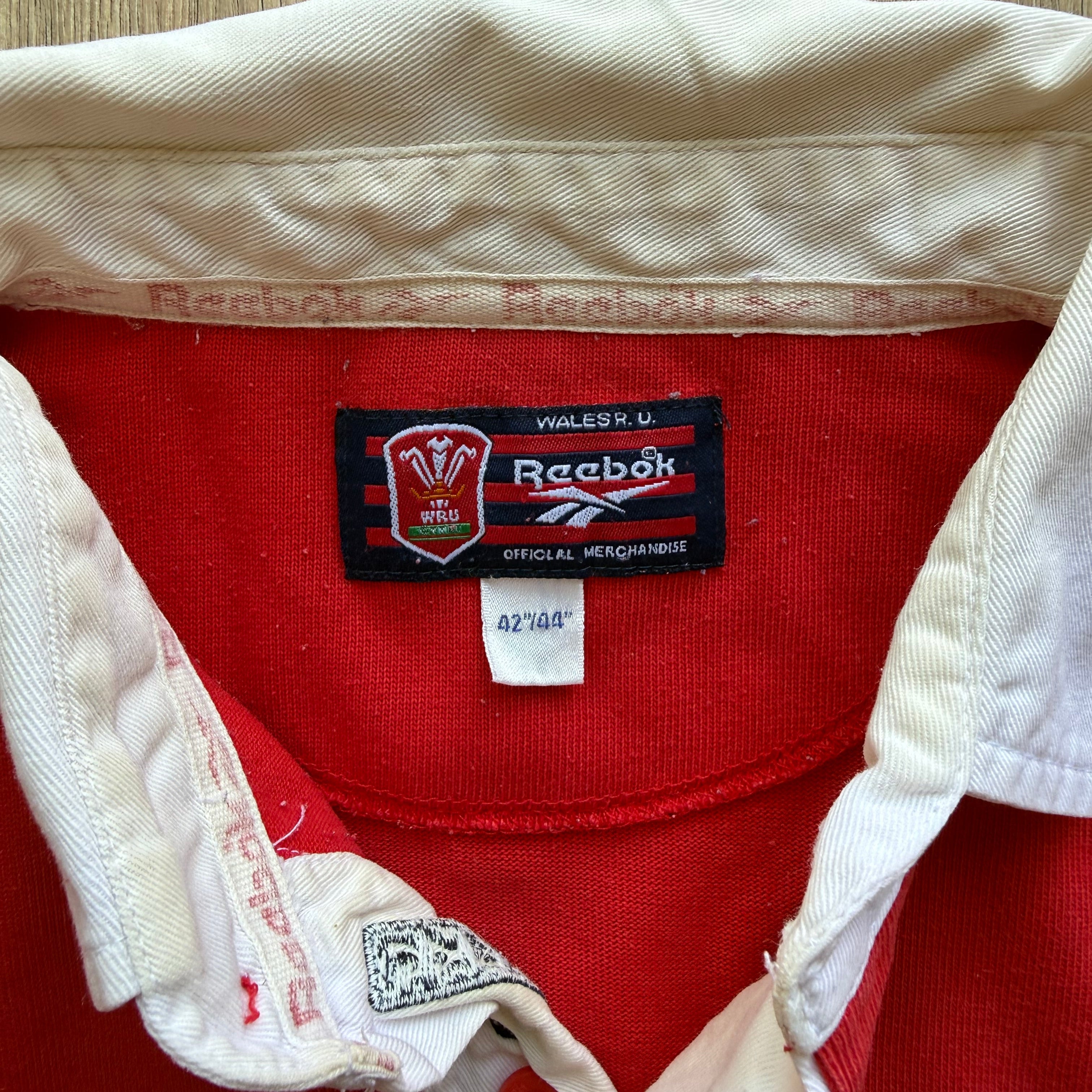 1996/1998 Wales Home Jersey - XXL