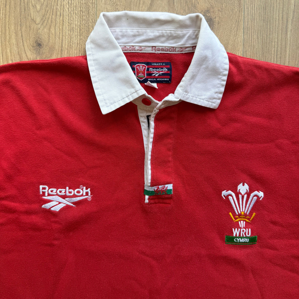 1996/1998 Wales Home Jersey - M