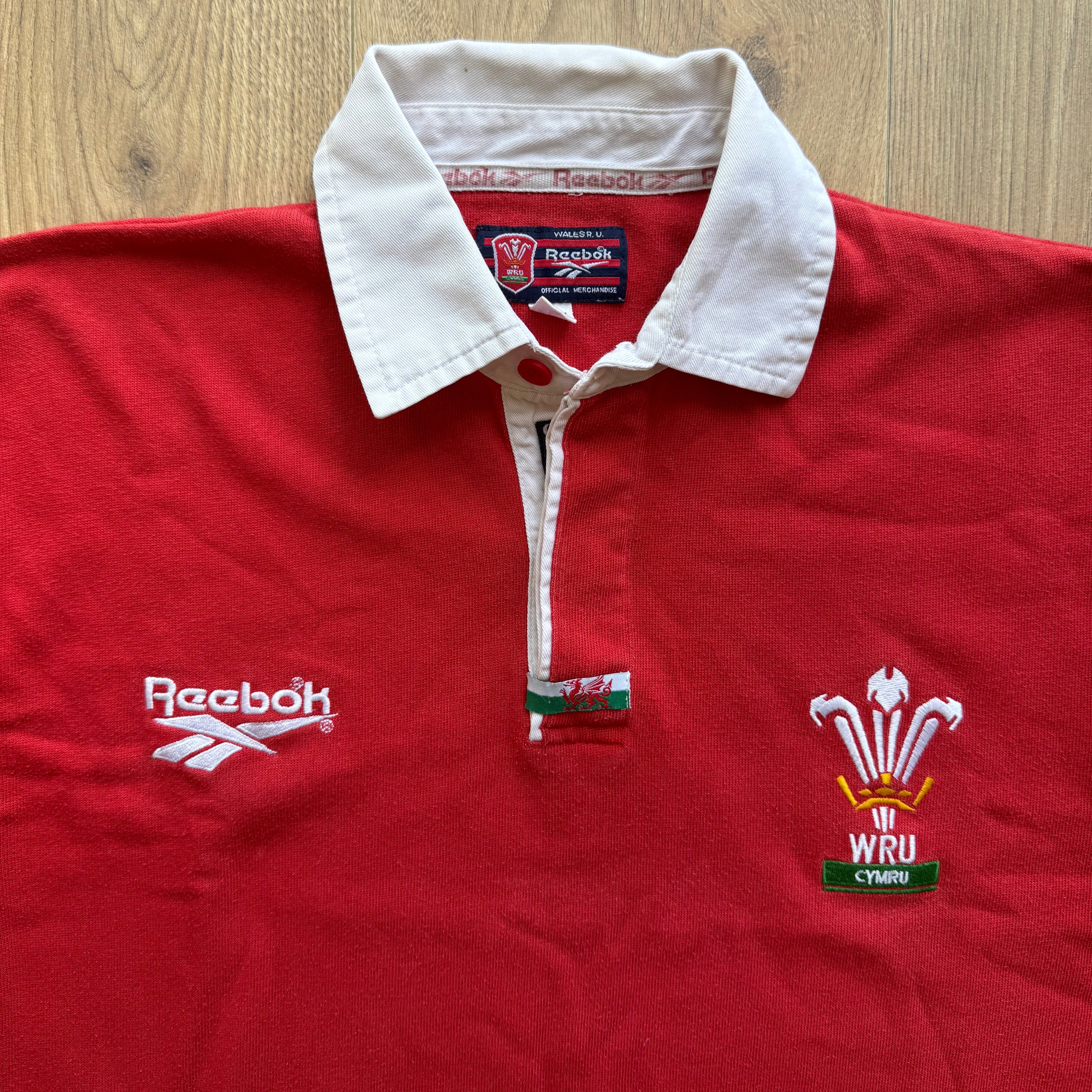 1996/1998 Wales Home Jersey - M