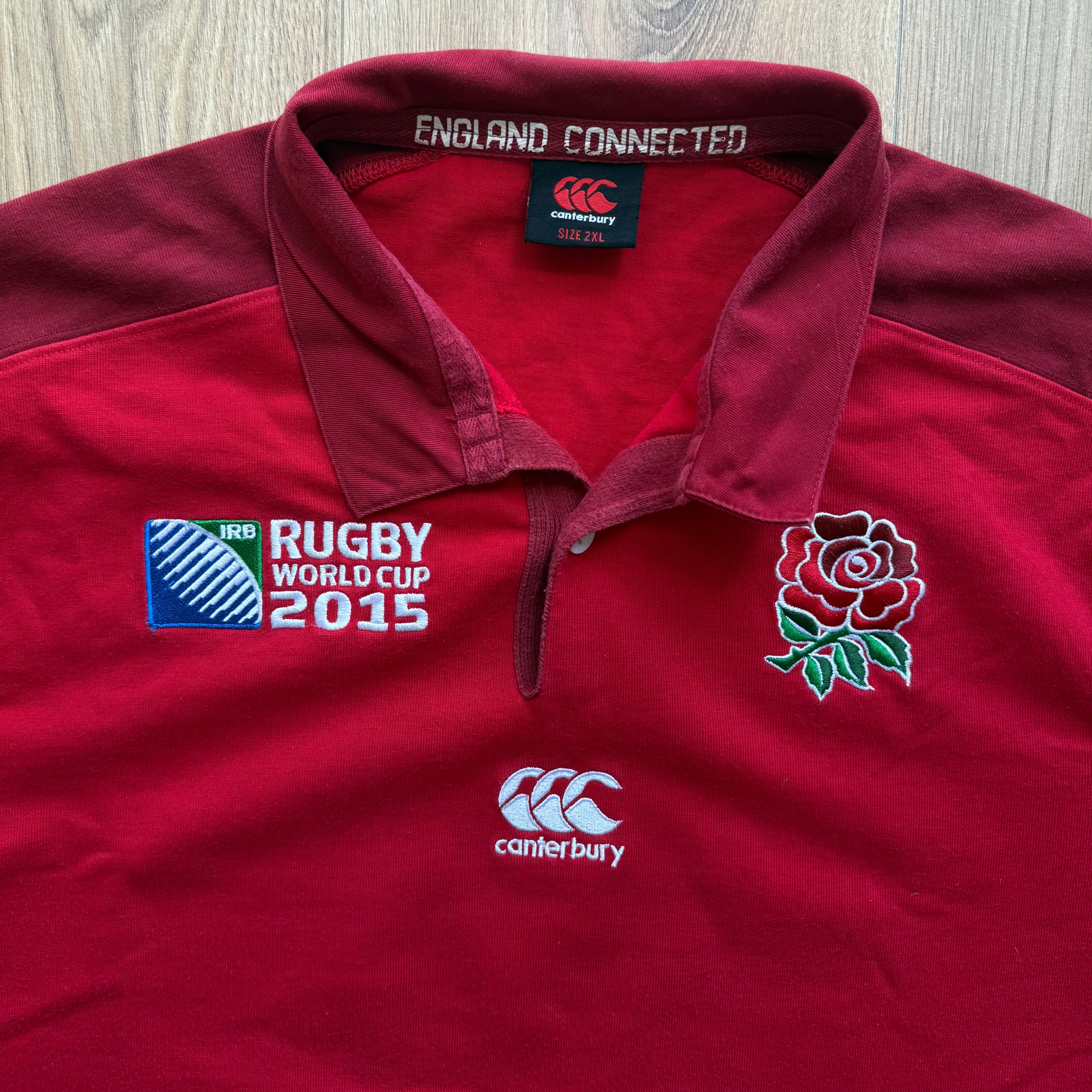 2015 England RWC Away Jersey - XXL