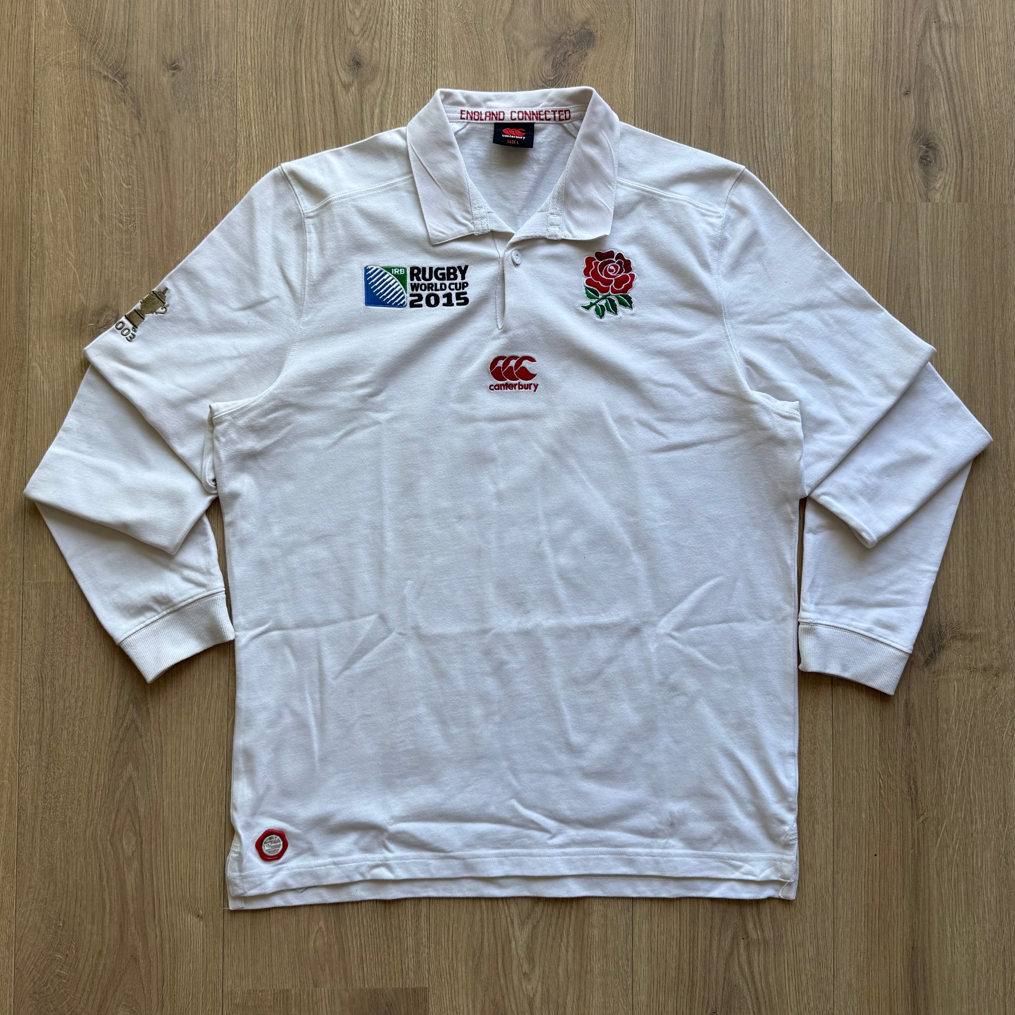 2015 England RWC Home Jersey - L