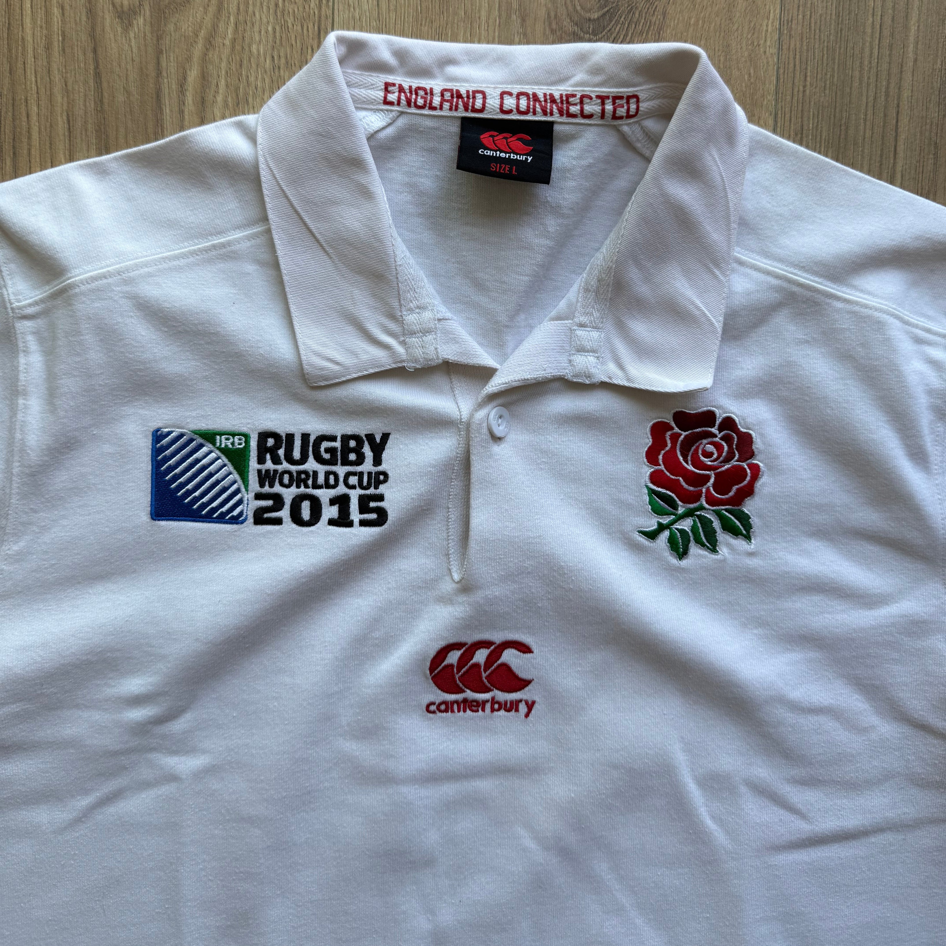 2015 England RWC Home Jersey - L