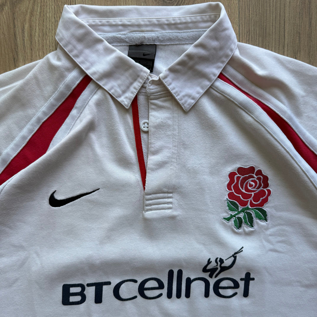 2001/2002 England Home Jersey - XXL