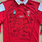2003 Wales RWC Home Jersey SIGNED - S