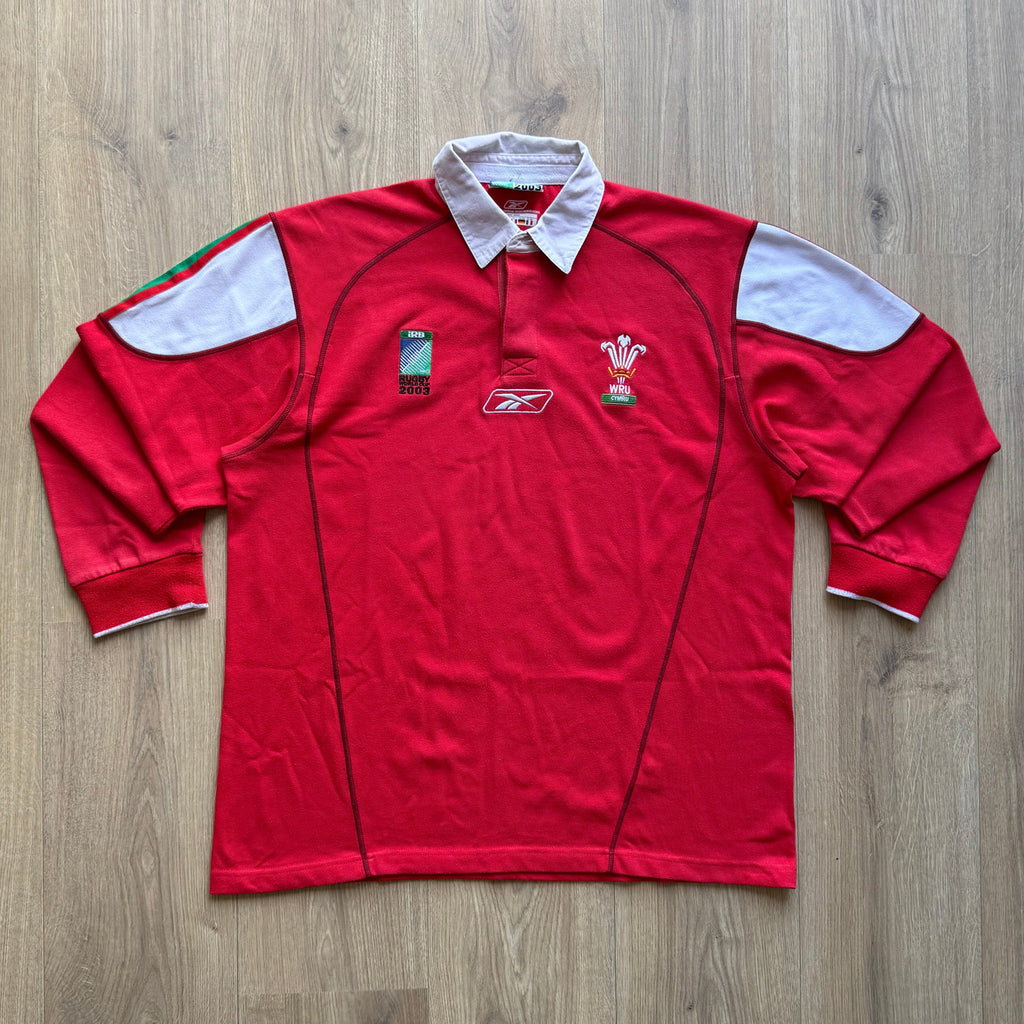 2003 Wales RWC Home Jersey - L