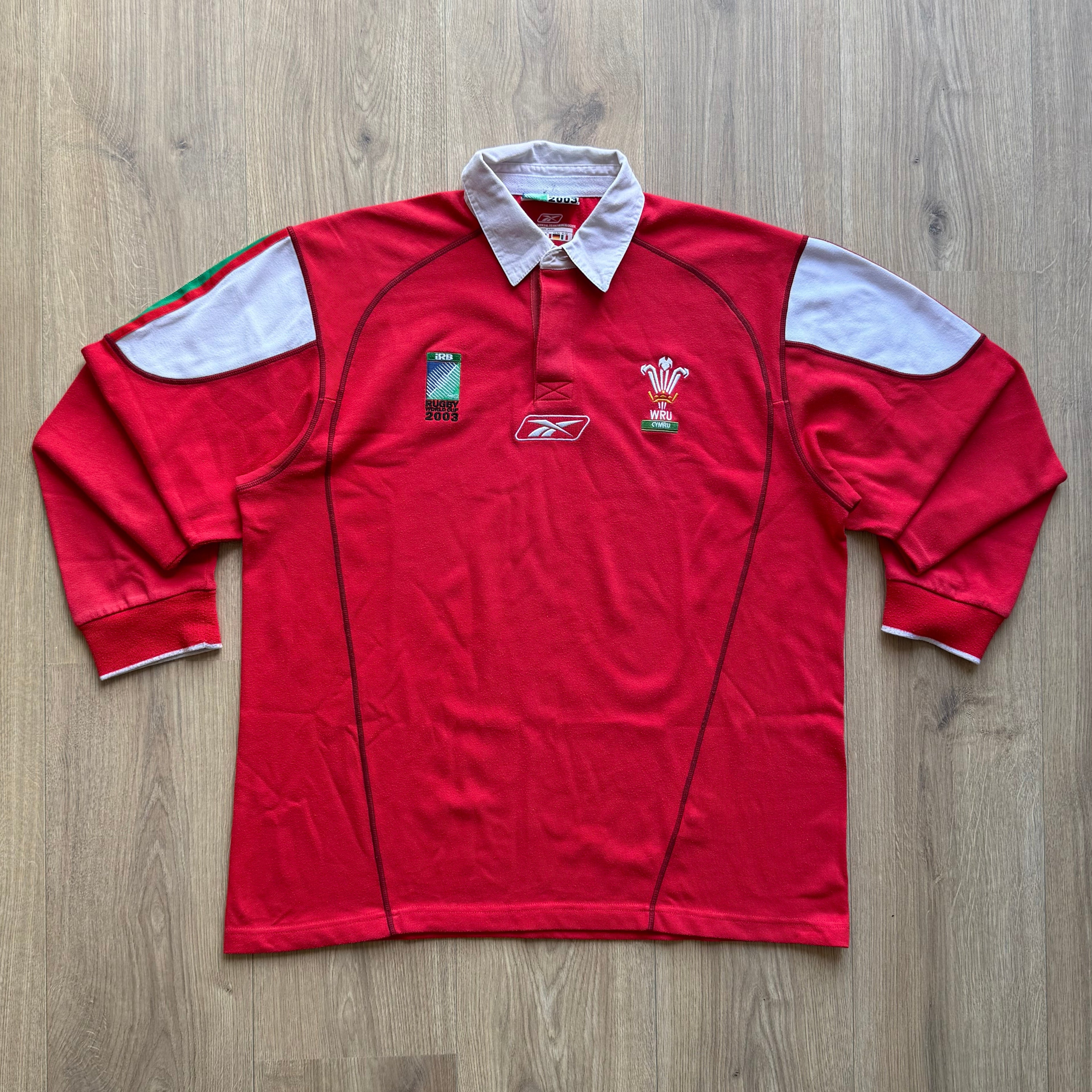 2003 Wales RWC Home Jersey - L