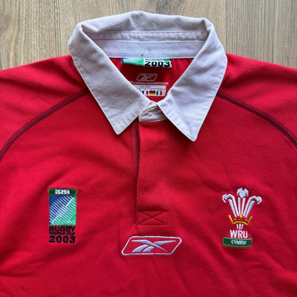 2003 Wales RWC Home Jersey - L