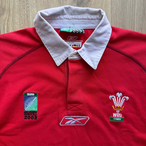 2003 Wales RWC Home Jersey - L