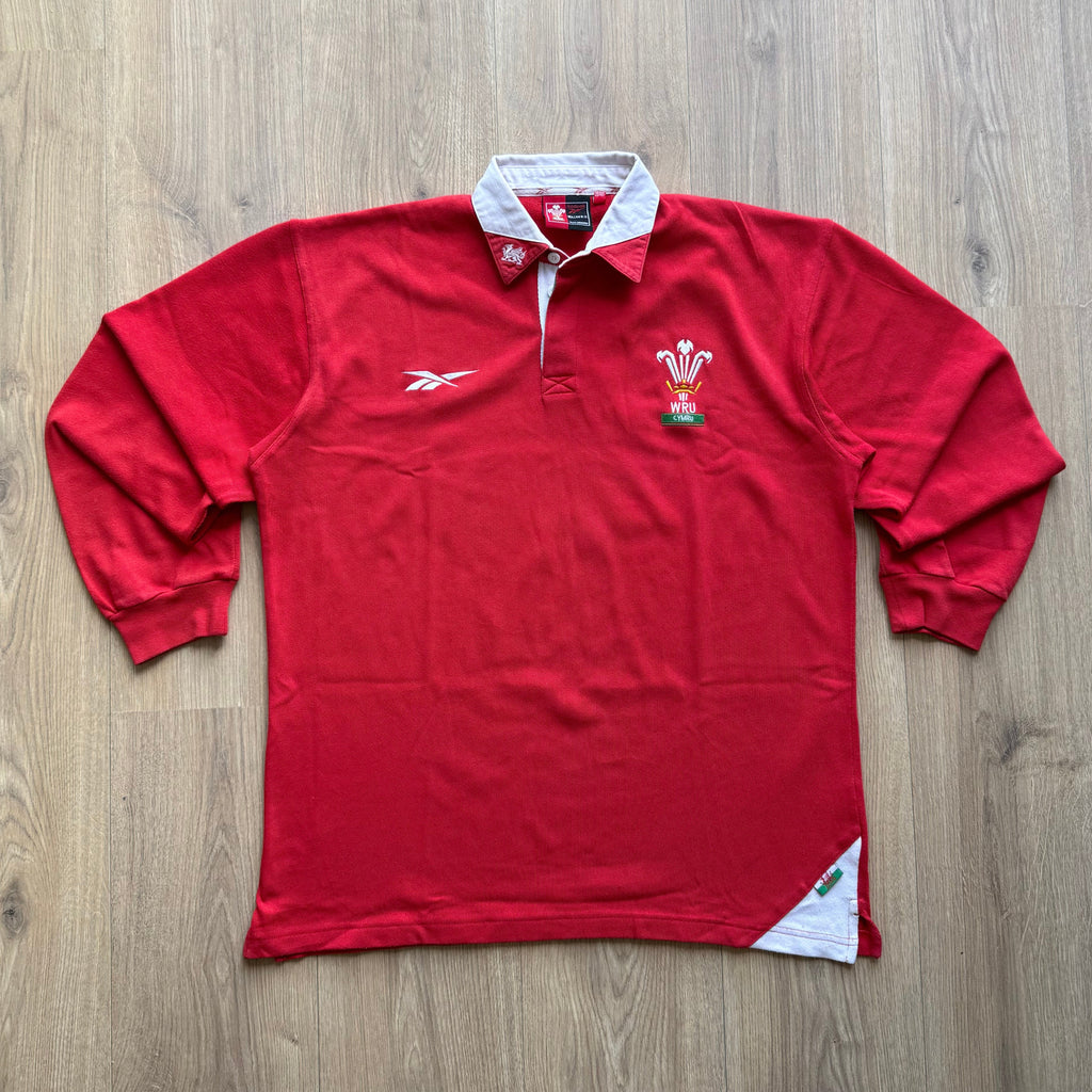 1998/2000 Wales Home Jersey - L