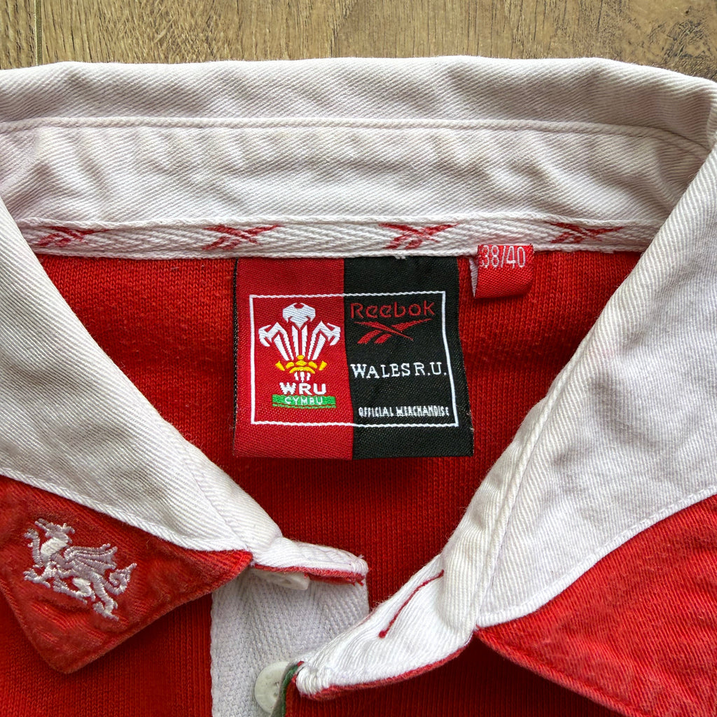 1998/2000 Wales Home Jersey - L