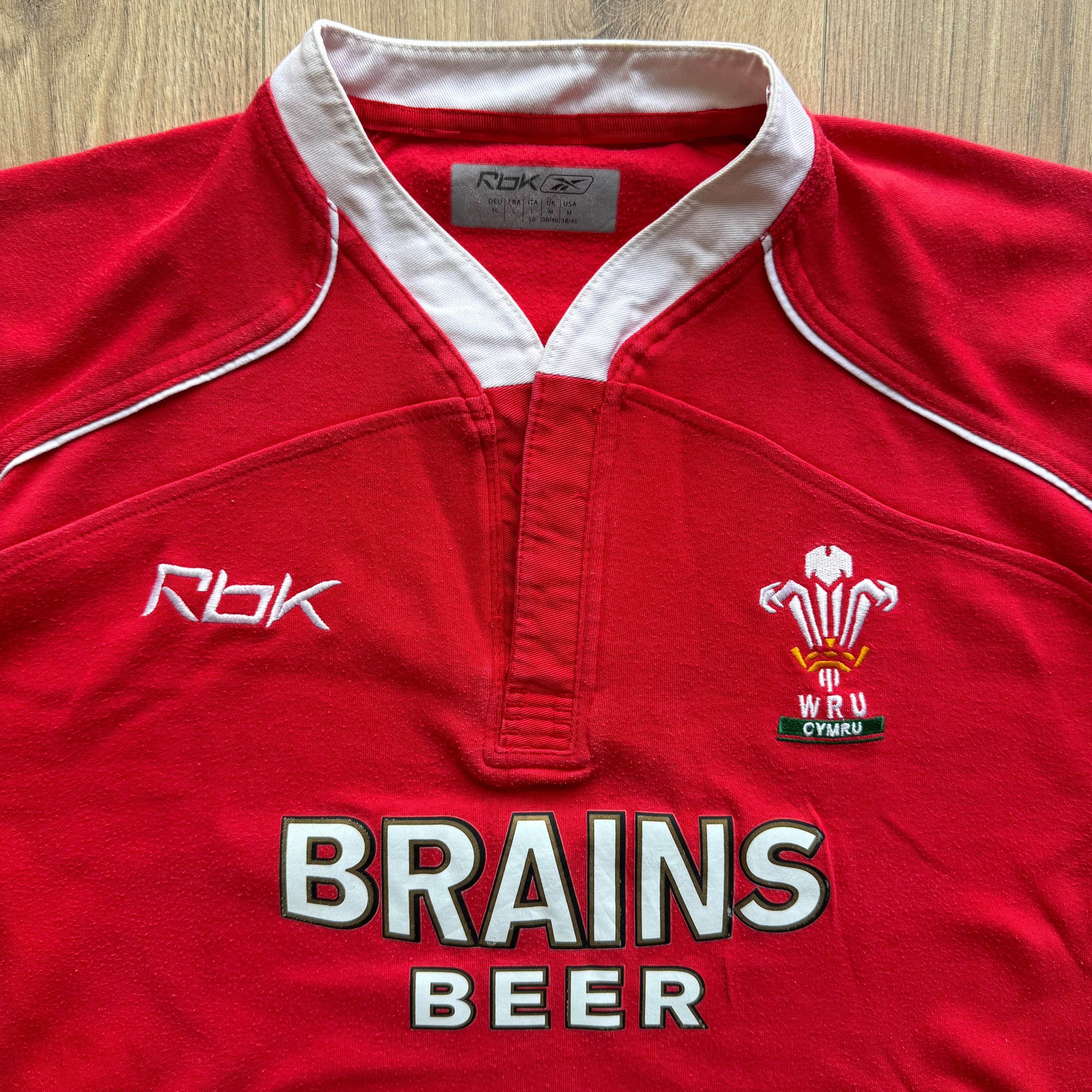 2006/2008 Wales Home Jersey - M