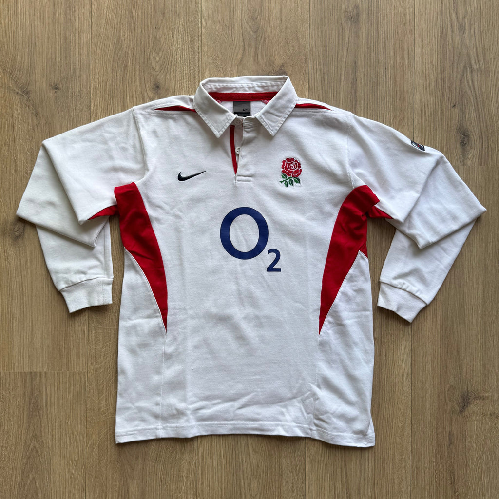 2003/2005 England Home Jersey - S