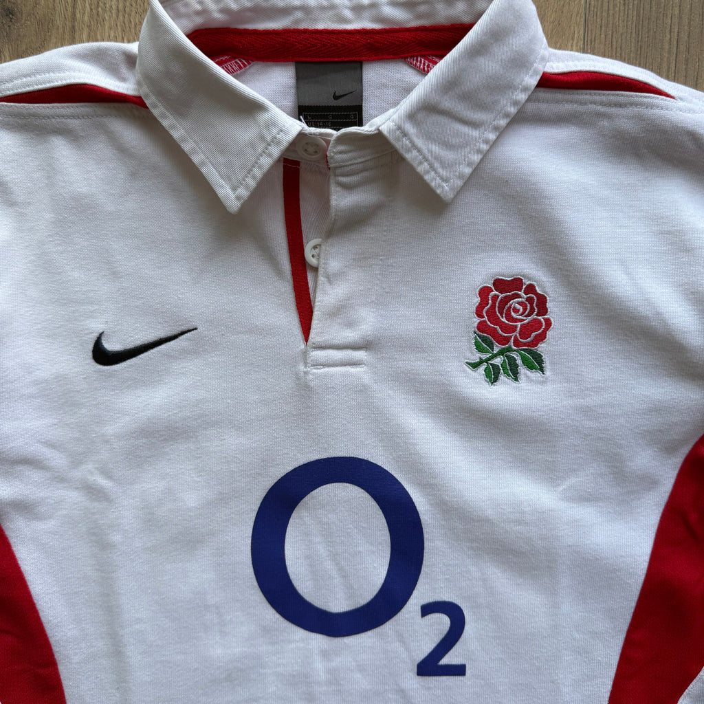2003/2005 England Home Jersey - S