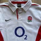 2003/2005 England Home Jersey - S
