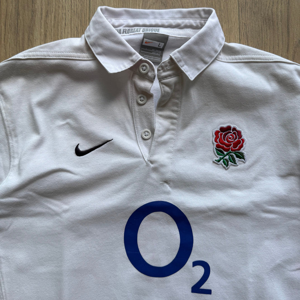 2009/2010 England Home Jersey - S