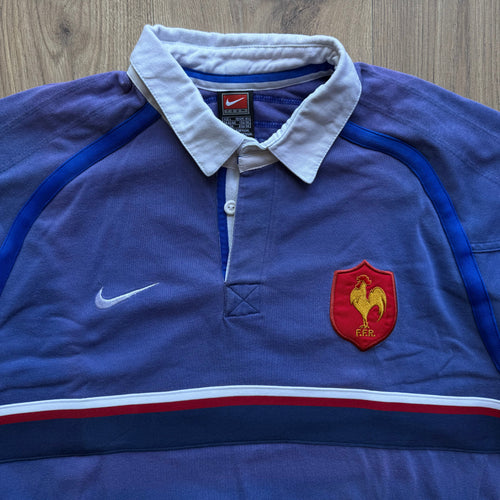 1999/2000 France Home Jersey - L