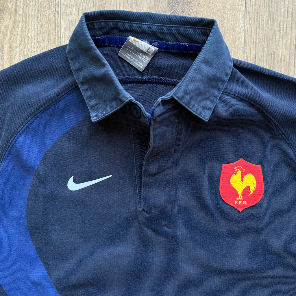 2007/2008 France Home Jersey - S