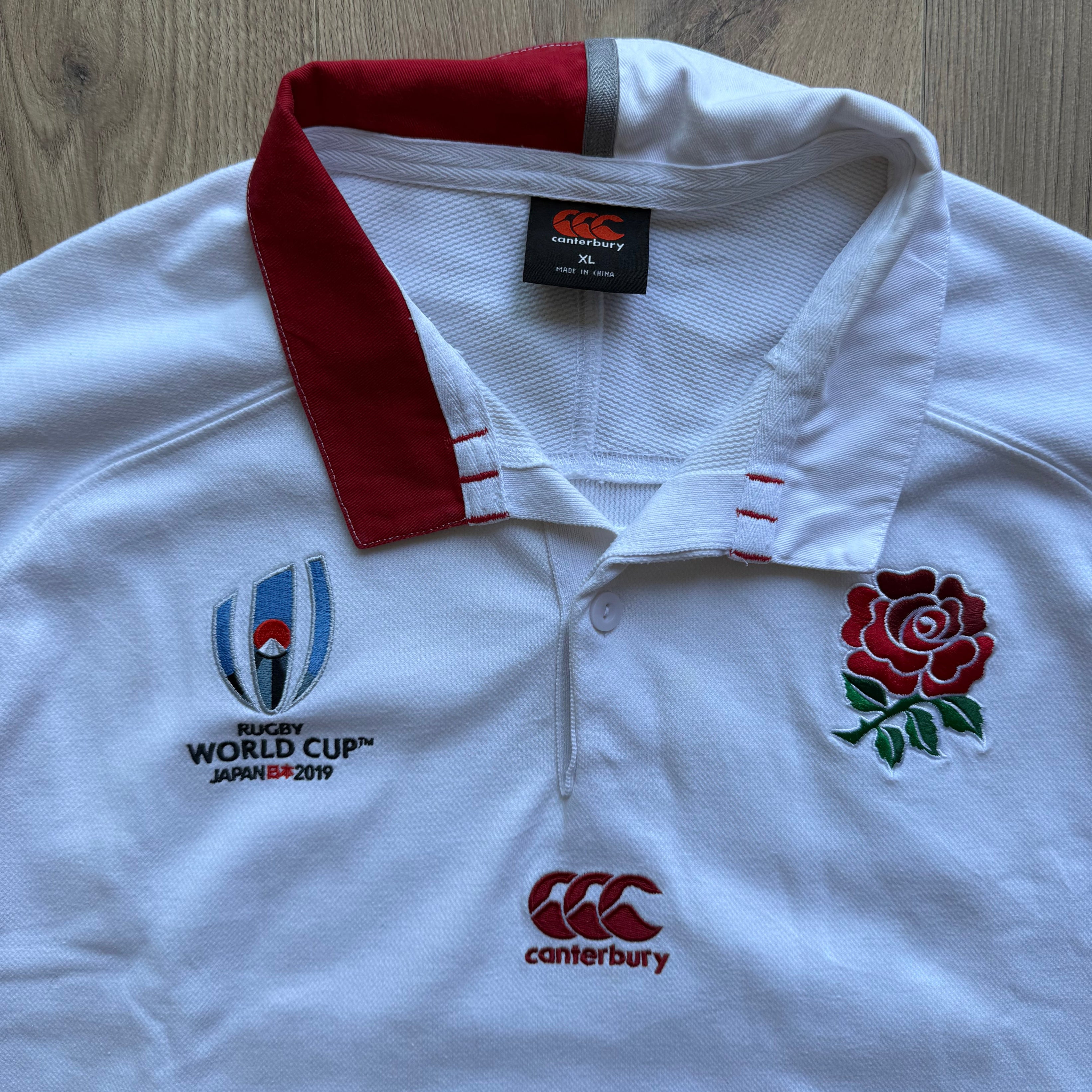 2019 England RWC Home Jersey - XL