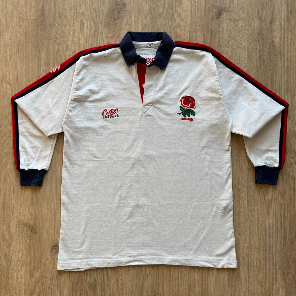 1993/1995 England Home Jersey - XL