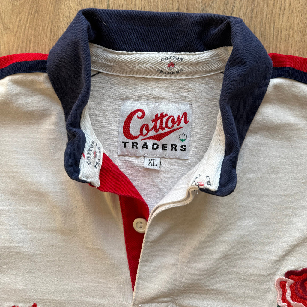 1993/1995 England Home Jersey - XL