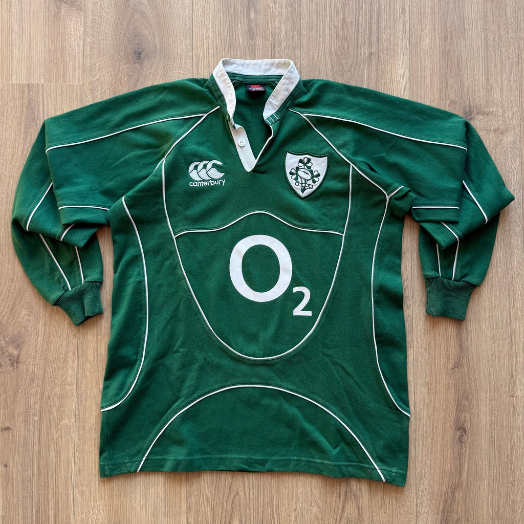 2007/2009 Ireland Home Jersey - M