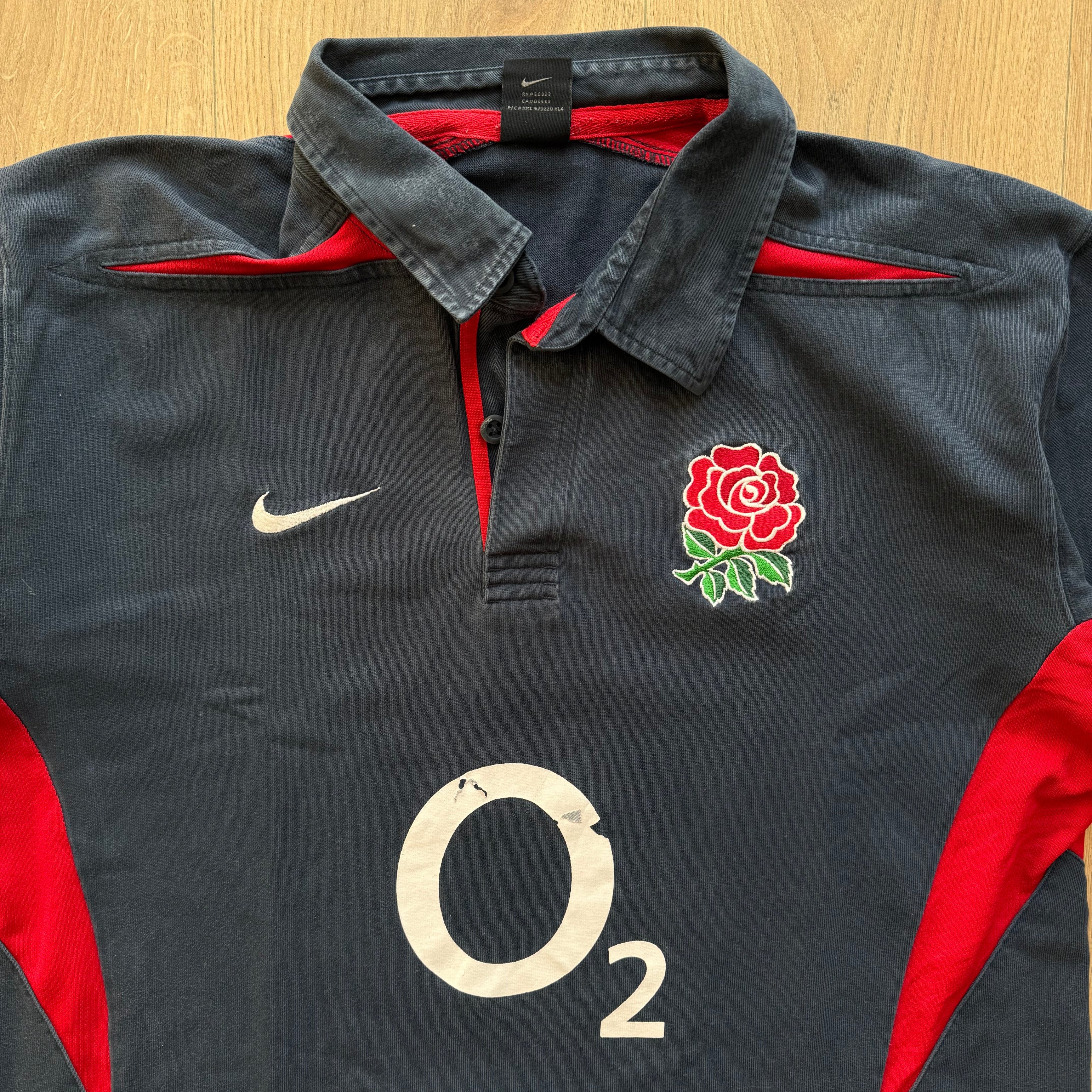 2003/2005 England Away Jersey - XXL