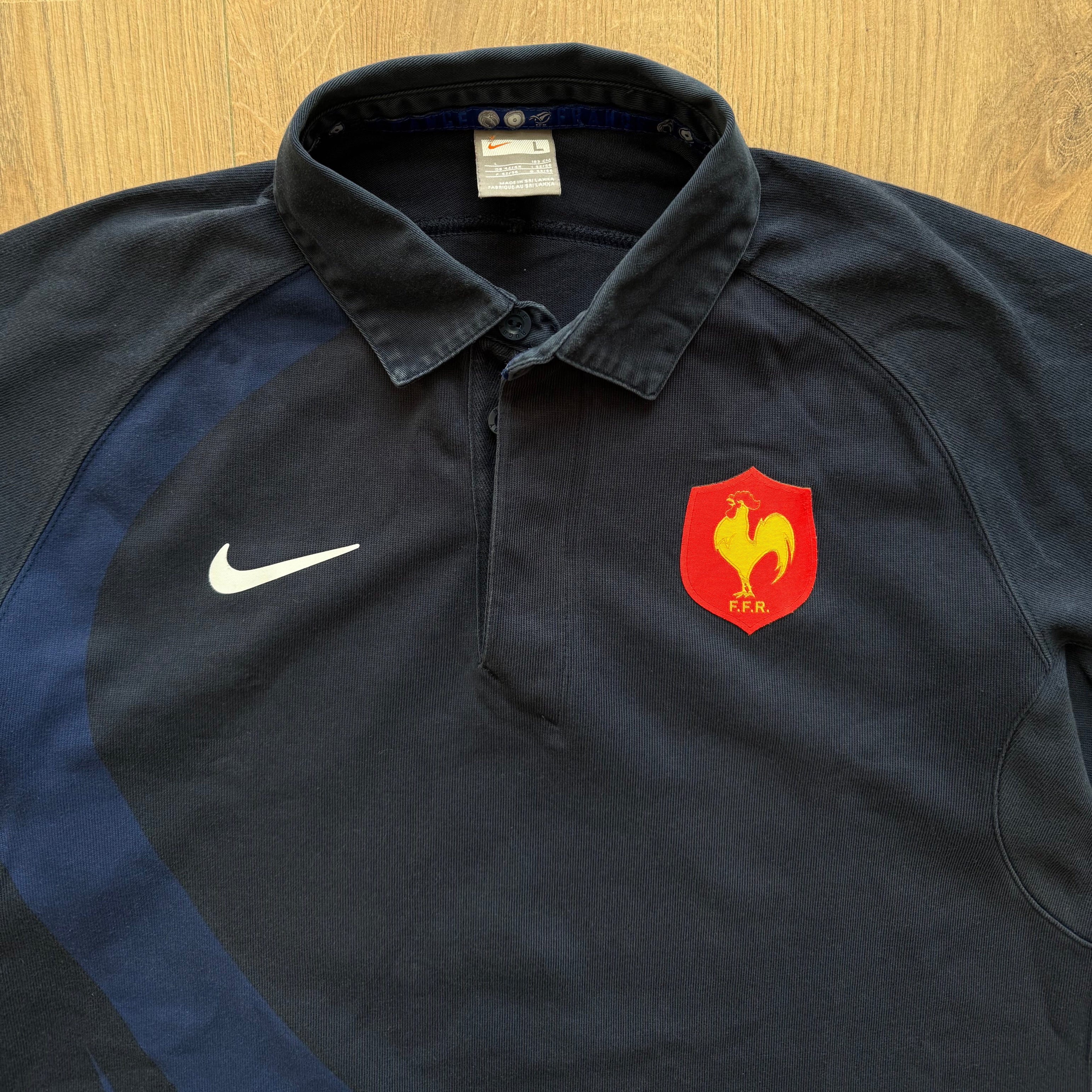 2007 France Home Jersey - L
